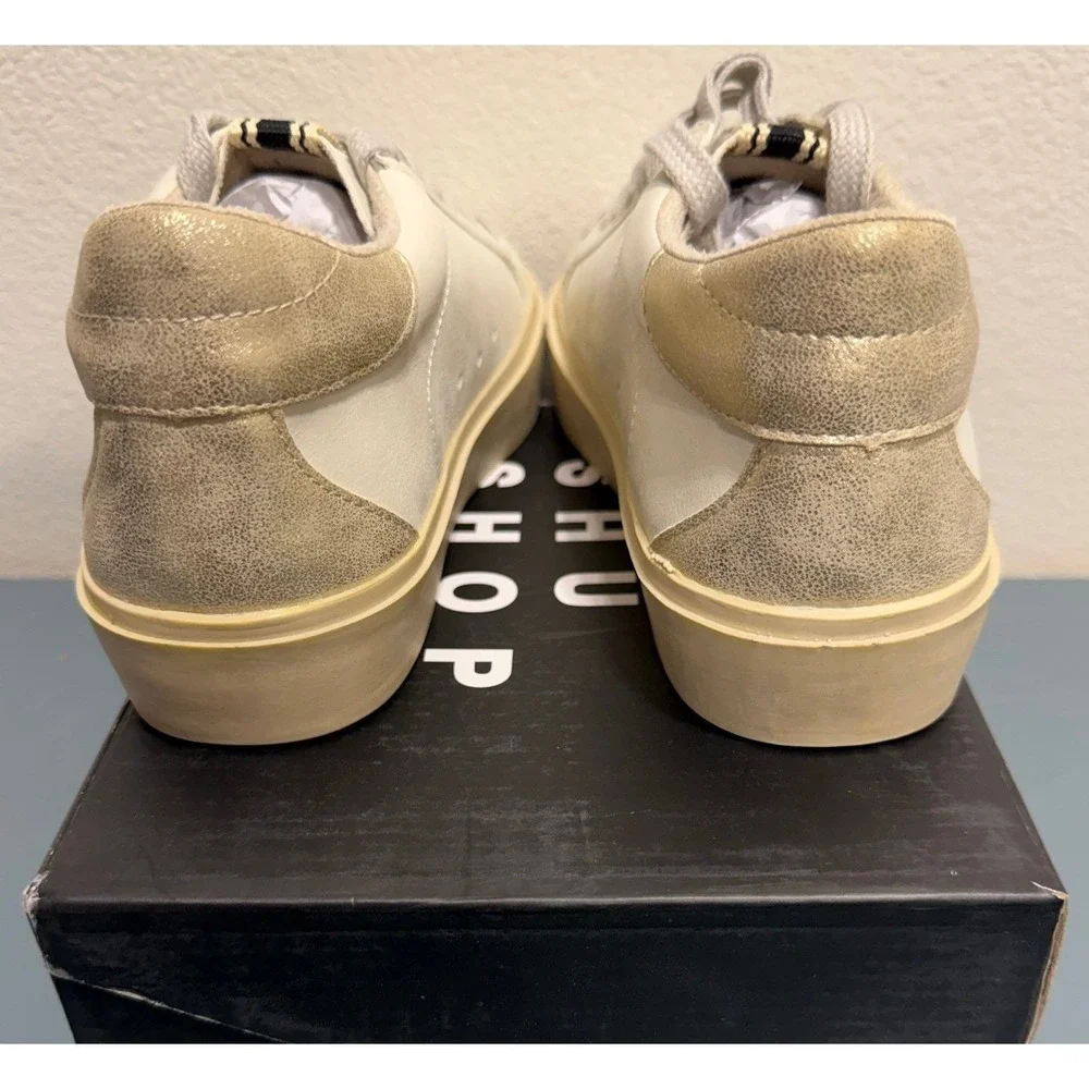 ShuShop‎ Reba 986 New York Platform Sneakers Graphics Women's 8